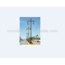 Popular product best quality steel Q235 galvanized street lighting pole 12m base